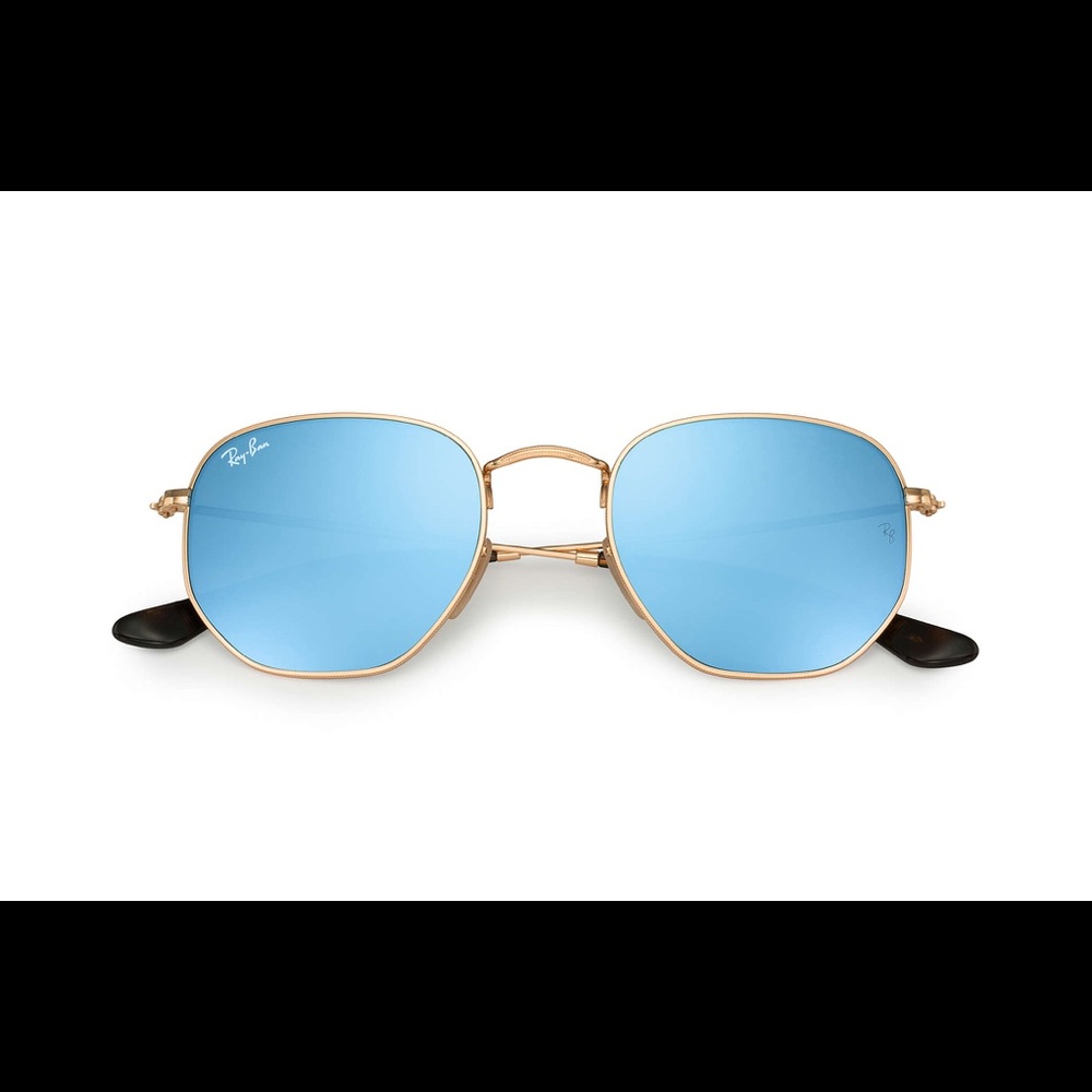blue lense ray bans